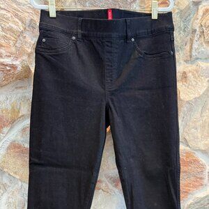 Spanx Women's Pull-on Styling Shaping Sculpt Jeans Black Sz Large/Petite